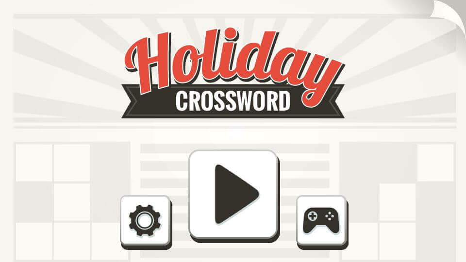 Holiday Crossword